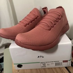 BRAND NEW- APL Techloom Breeze Men's Running Sneakers Rust Red MSRP $220!!
